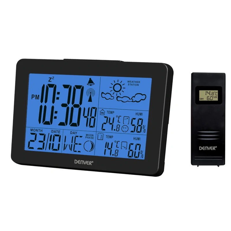 Denver Ws 530 Estacion Meteorologica Intext Black